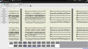 Dyschronometria Intro in MuseScore